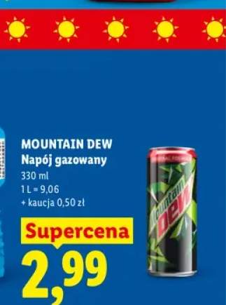 Napój gazowany Mountain Dew