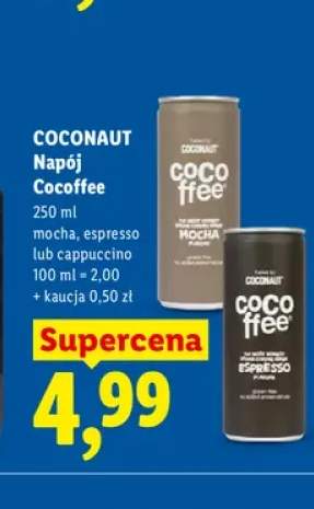Napój Cocoffee mocha Coconaut +2 warianty
