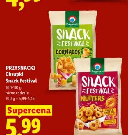 Chrupki Snack Festival Cornados Przysnacki +1 wariant