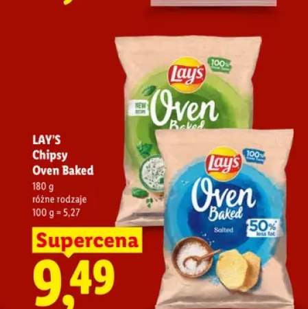 Chipsy Oven Baked Grilled Vegetables Lay's +1 wariant
