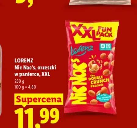 Orzeszki w panierce Nic Nac's Lorenz XXL