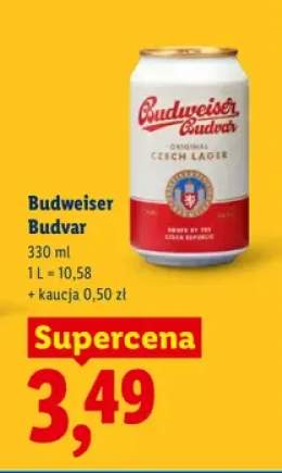 Piwo Budweiser Budvar