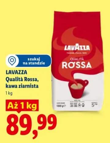 Kawa ziarnista Lavazza Qualità Rossa