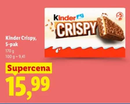 Wafelki Kinder Crispy 5-pak