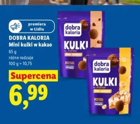Mini kulki w kakao o smaku banoffee Dobra Kaloria