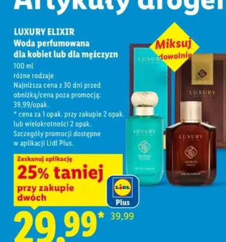 Woda perfumowana dla kobiet Luxury Elixir Arabian Flower +1 wariant