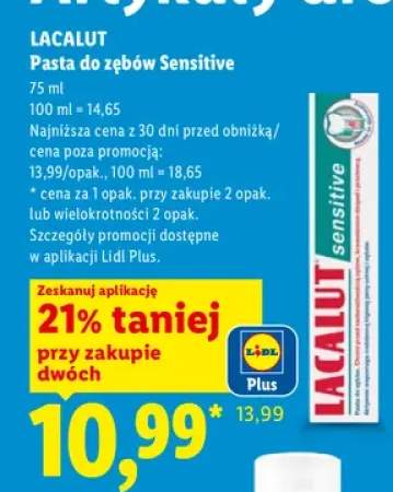 Pasta do zębów Lacalut Sensitive