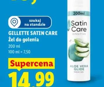Żel do golenia Gillette Satin Care Sensitive