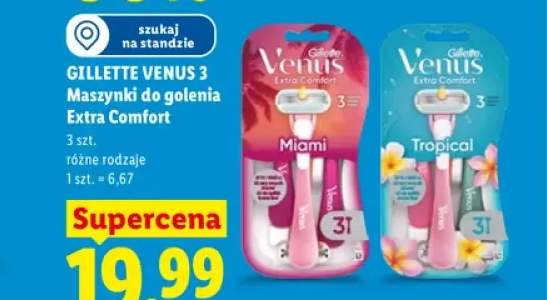 Maszynki do golenia Gillette Venus 3 Extra Comfort