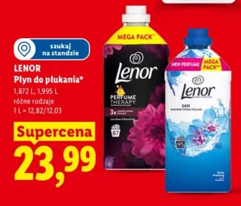 Płyn do płukania Lenor Perfume Therapy +1 wariant