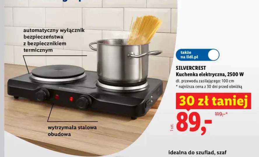 Kuchenka elektryczna Silvercrest