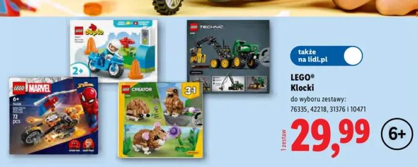 Klocki LEGO 76335 +3 warianty