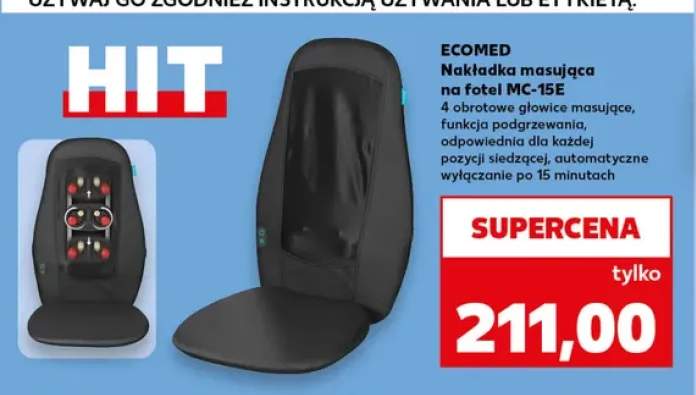 nakładka na fotel samochodowy