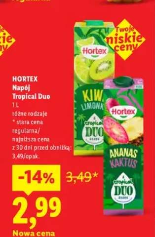 Napój Tropical Duo Hortex