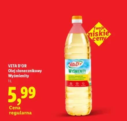 Olej słonecznikowy Wyśmienity Vita D'Or