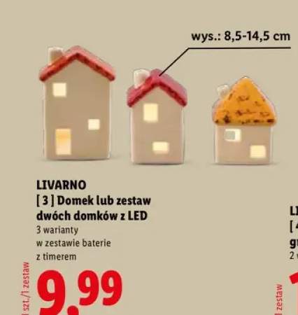 Domek z LED Livarno +1 wariant