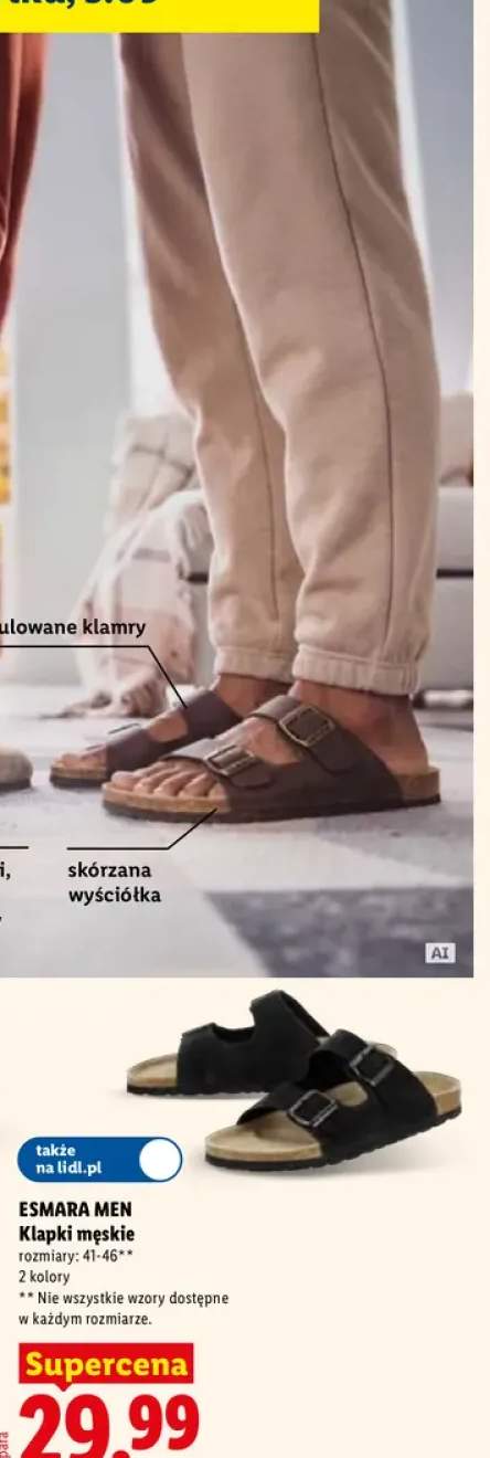 Klapki męskie