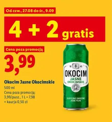 Piwo Okocim Okocimskie