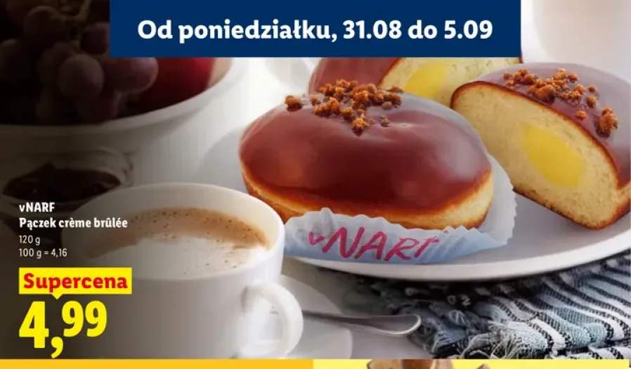 Pączek crème brûlée vNARF