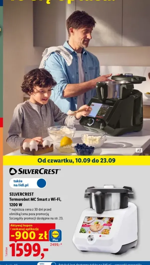 Termorobot Mc Smart z Wi-Fi Silvercrest