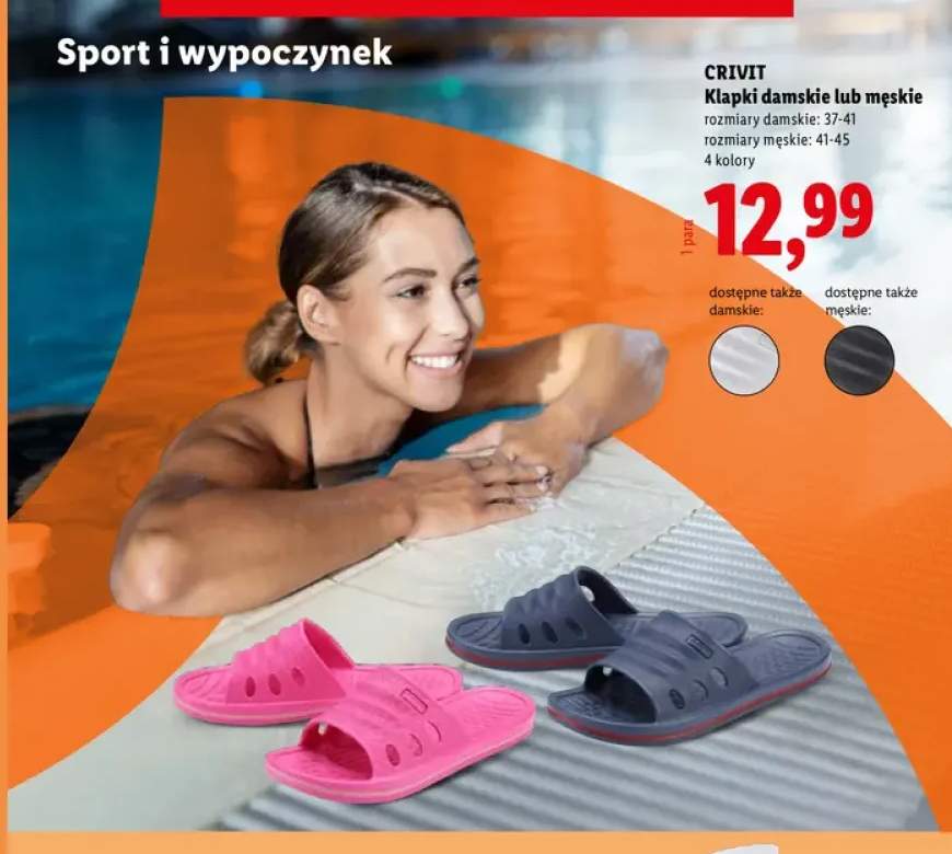 Klapki męskie Crivit +1 wariant
