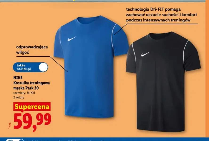 Koszulka treningowa męska Nike Park 20
