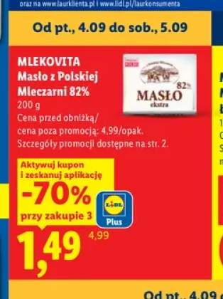 Masło ekstra z Polskiej Mleczarni