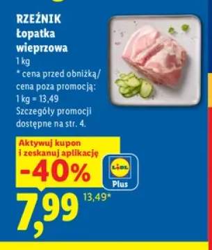 Łopatka wieprzowa Rzeźnik