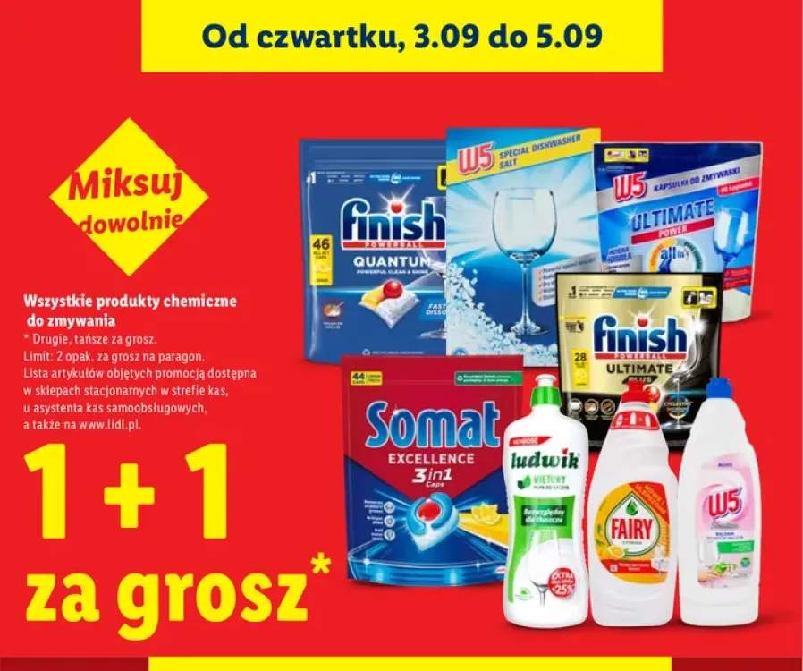Produkty chemiczne do zmywania +8 wariantów