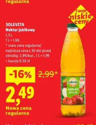 Nektar jabłkowy Solevita