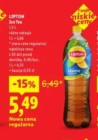 Herbata mrożona Lipton Ice Tea