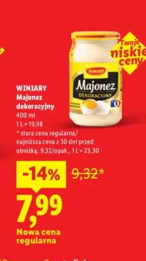 Majonez dekoracyjny Winiary