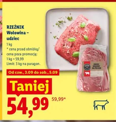 Wołowina udziec Rzeźnik