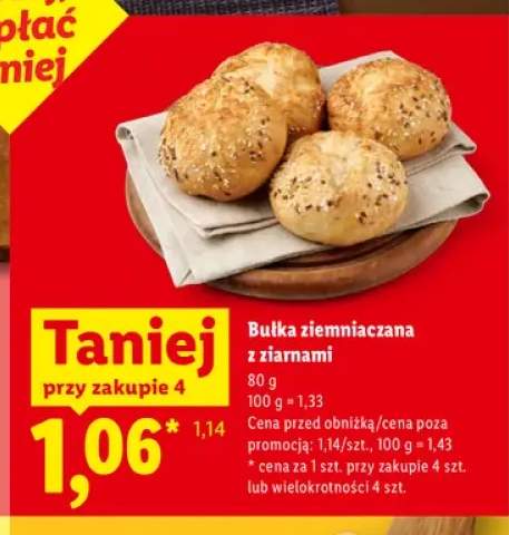 Bułka ziemniaczana z ziarnami