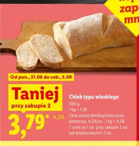 Chleb typu włoskiego
