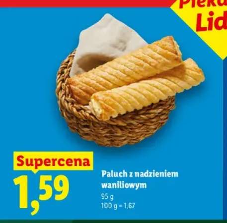 Paluch z nadzieniem waniliowym