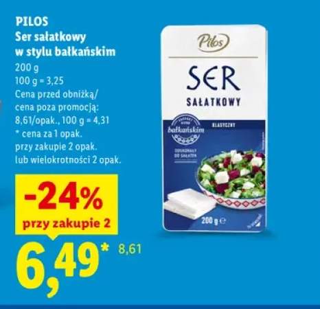 Ser sałatkowy w stylu bałkańskim Pilos