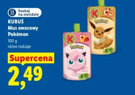 Mus owocowy Pokémon Kubuś