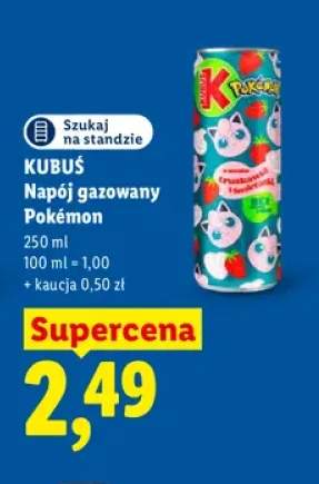 Napój gazowany Pokémon Kubuś
