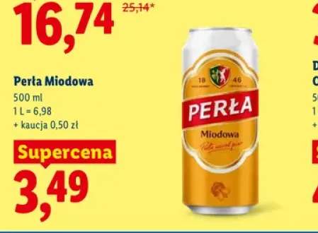 Piwo Perła Miodowa