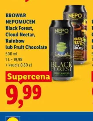 Piwo Browar Nepomucen Black Forest +3 warianty
