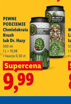Piwo Piwne Podziemie Chmielokrata Krush +1 wariant