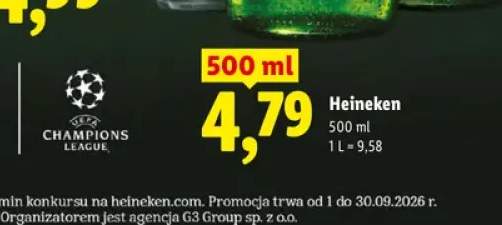 Piwo Heineken