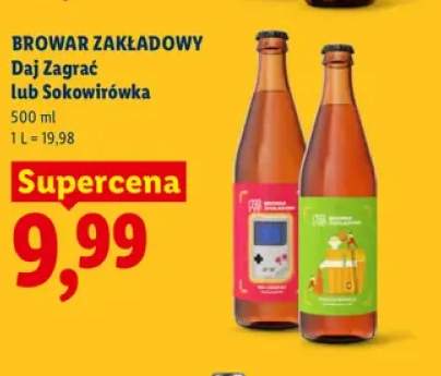 Piwo Browar Zakładowy Sokowirówka +1 wariant