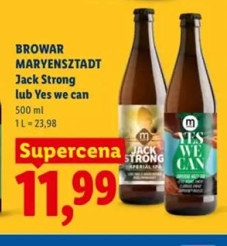 Piwo Browar Maryensztadt Jack Strong +1 wariant