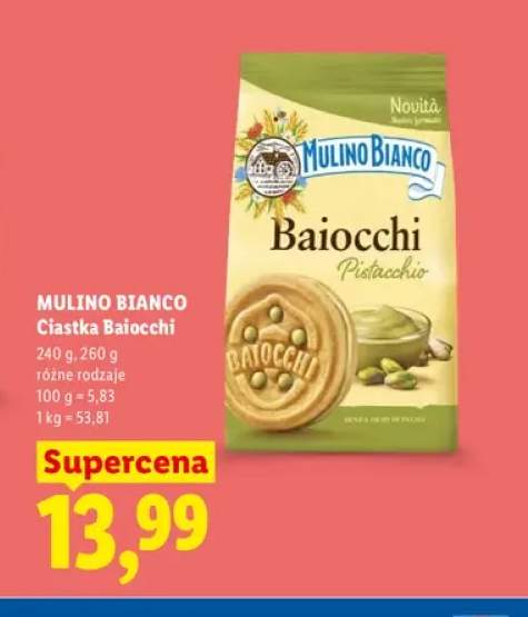 Ciastka Baiocchi Mulino Bianco