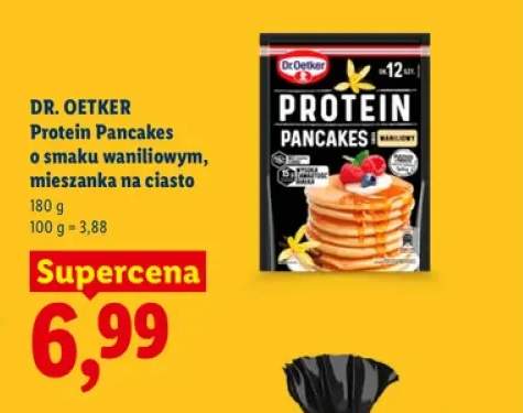 Protein Pancakes o smaku waniliowym mieszanka na ciasto Dr. Oetker