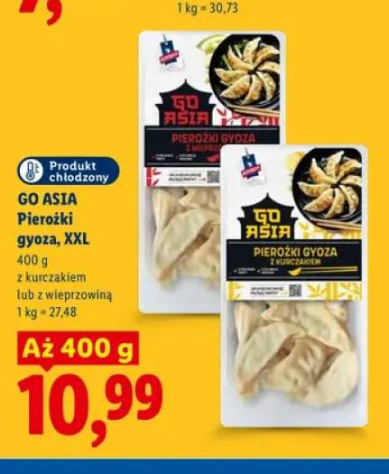 Pierożki gyoza XXL z kurczakiem Go Asia +1 wariant