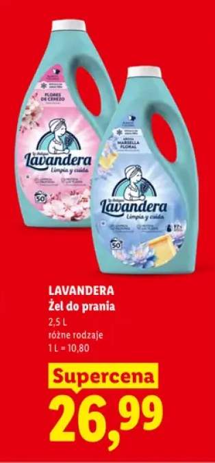 Żel do prania Lavandera