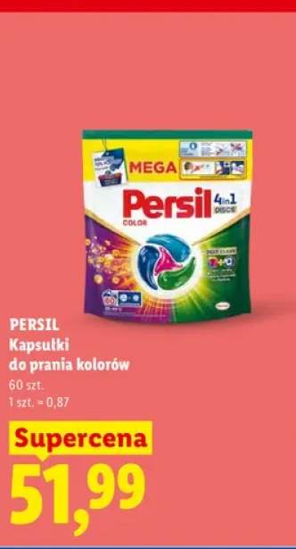 Kapsułki do prania kolorów Persil